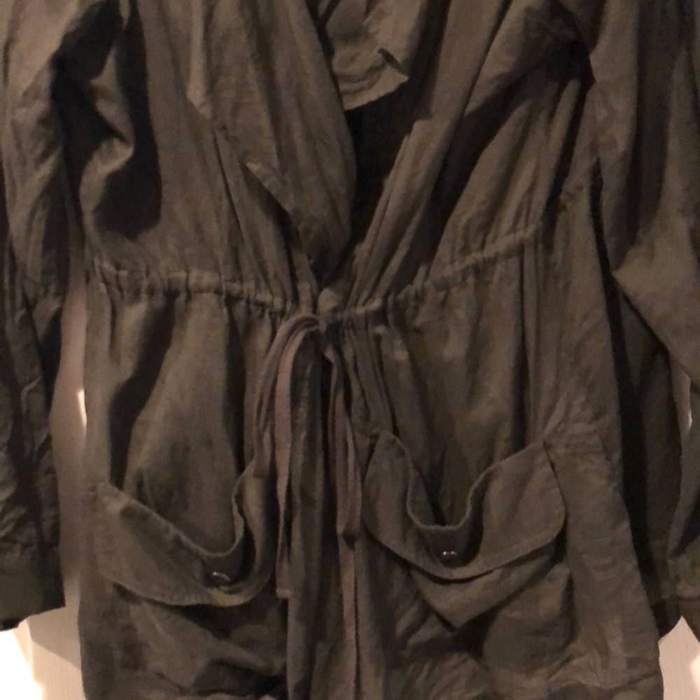 Torrid Light Drawstring Blouse/Jacket - image 2